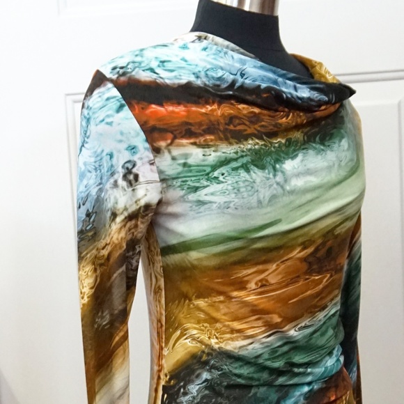 PARTY DRESS STRETCH MADE IN EUROPE - Picture 3 of 6